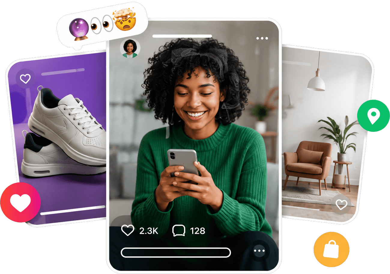 Feedit — products, people, and places in one feed